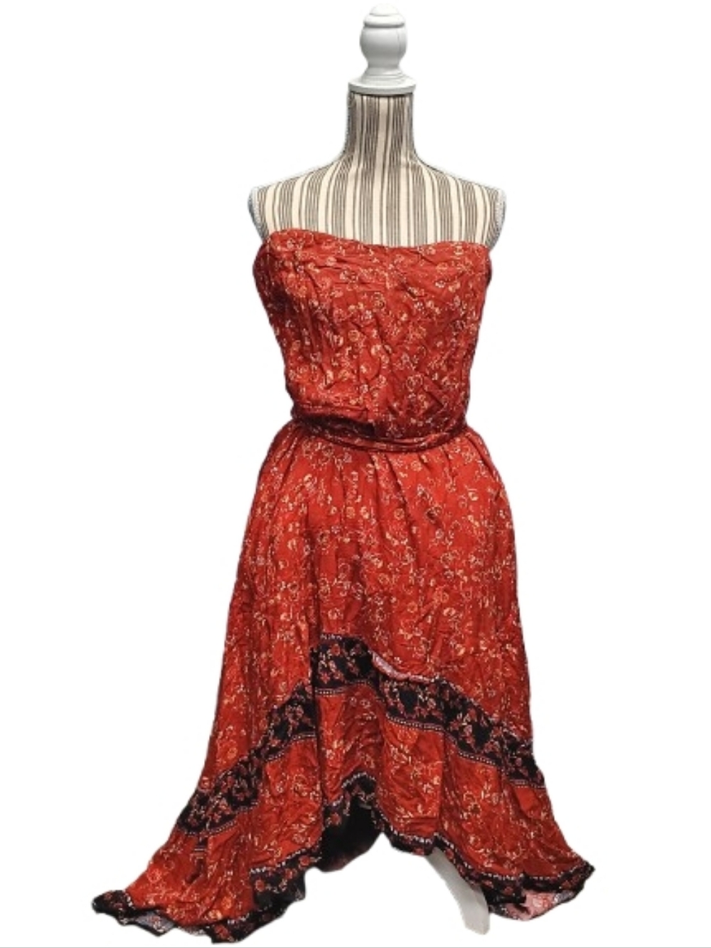 Strapless High-low Dress